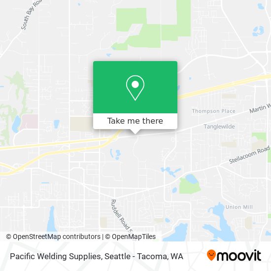 Pacific Welding Supplies map