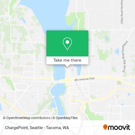 Mapa de ChargePoint