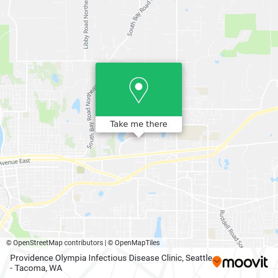 Providence Olympia Infectious Disease Clinic map