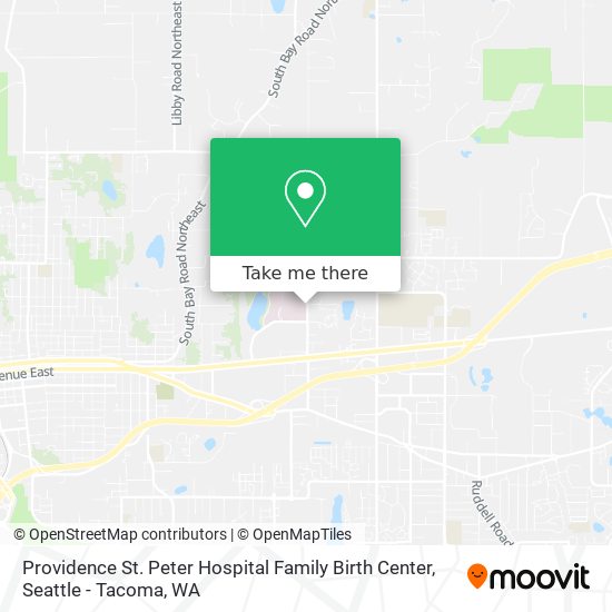 Mapa de Providence St. Peter Hospital Family Birth Center