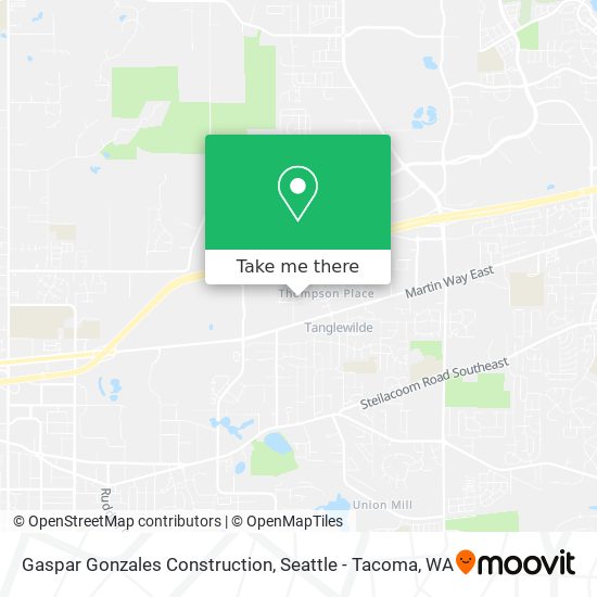 Gaspar Gonzales Construction map