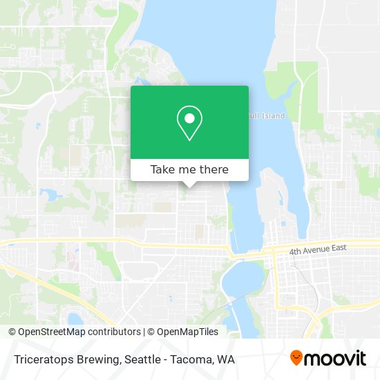 Triceratops Brewing map