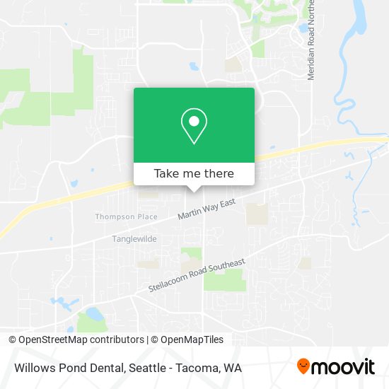 Willows Pond Dental map