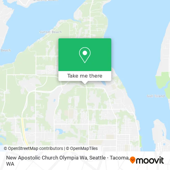 New Apostolic Church Olympia Wa map