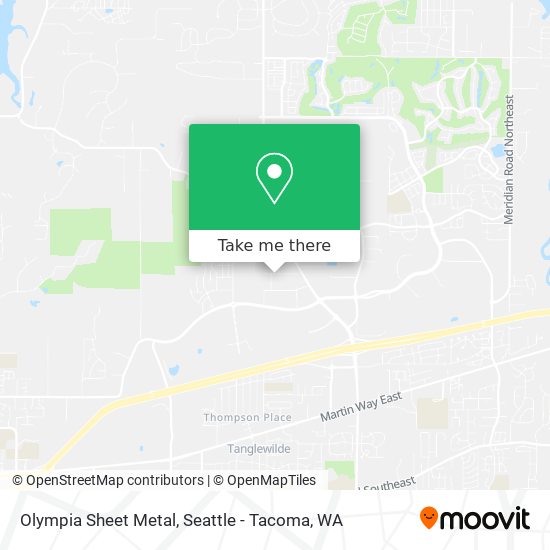 Olympia Sheet Metal map