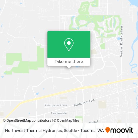 Northwest Thermal Hydronics map