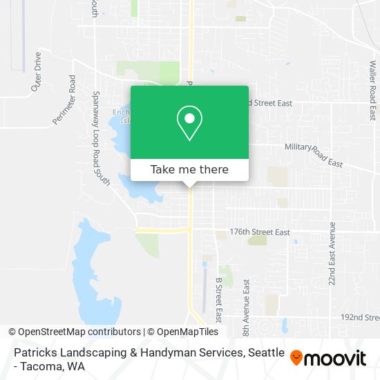 Patricks Landscaping & Handyman Services map