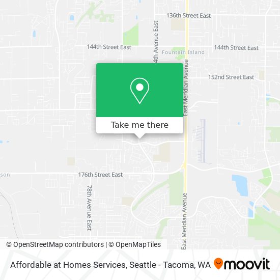 Affordable at Homes Services map