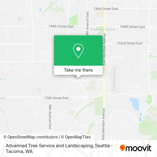 Mapa de Advanced Tree Service and Landscaping