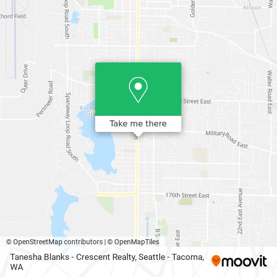 Tanesha Blanks - Crescent Realty map