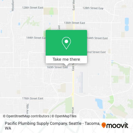 Pacific Plumbing Supply Company map