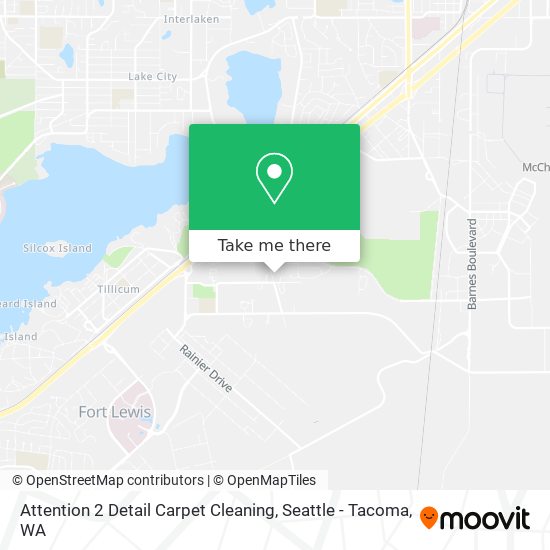 Mapa de Attention 2 Detail Carpet Cleaning