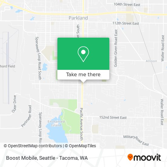 Boost Mobile map