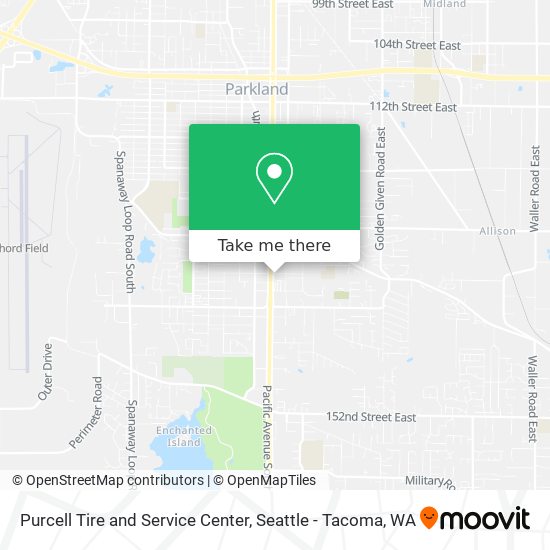 Purcell Tire and Service Center map