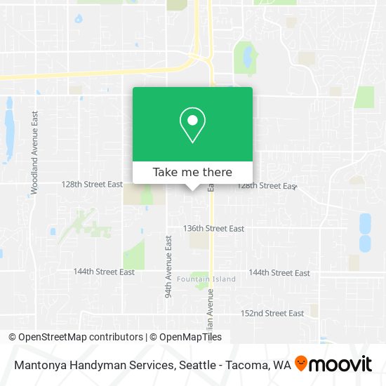 Mapa de Mantonya Handyman Services