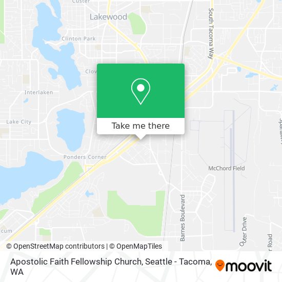 Mapa de Apostolic Faith Fellowship Church