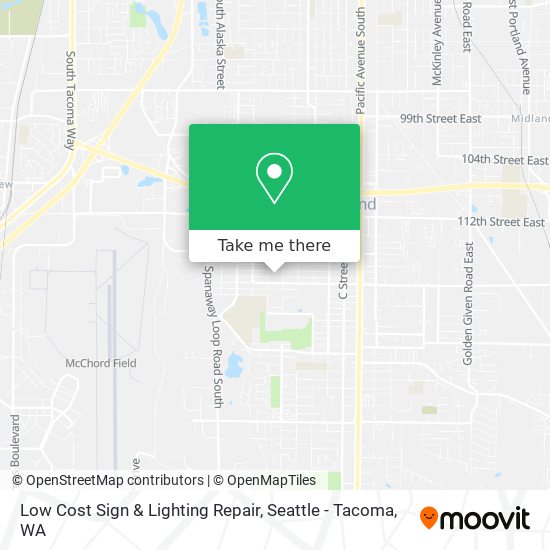 Mapa de Low Cost Sign & Lighting Repair