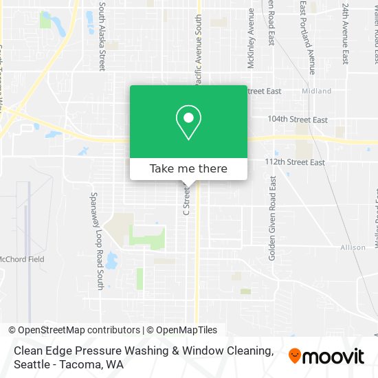 Mapa de Clean Edge Pressure Washing & Window Cleaning