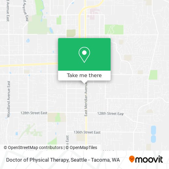 Doctor of Physical Therapy map