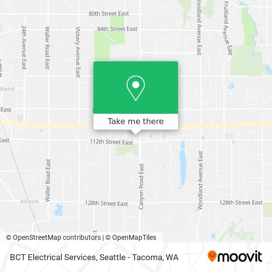 BCT Electrical Services map