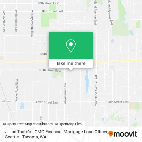 Jillian Tuato'o - CMG Financial Mortgage Loan Officer map