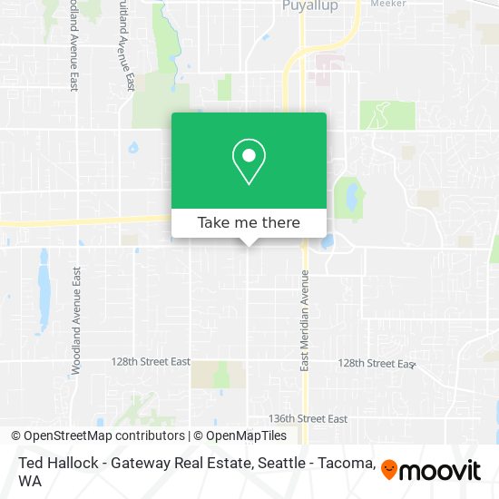 Ted Hallock - Gateway Real Estate map