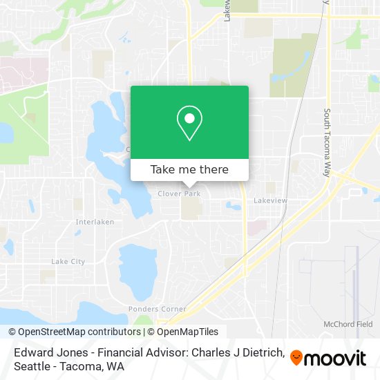 Edward Jones - Financial Advisor: Charles J Dietrich map