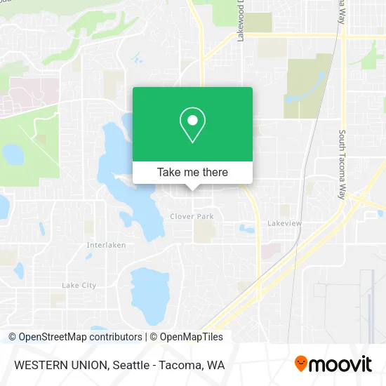 Mapa de WESTERN UNION