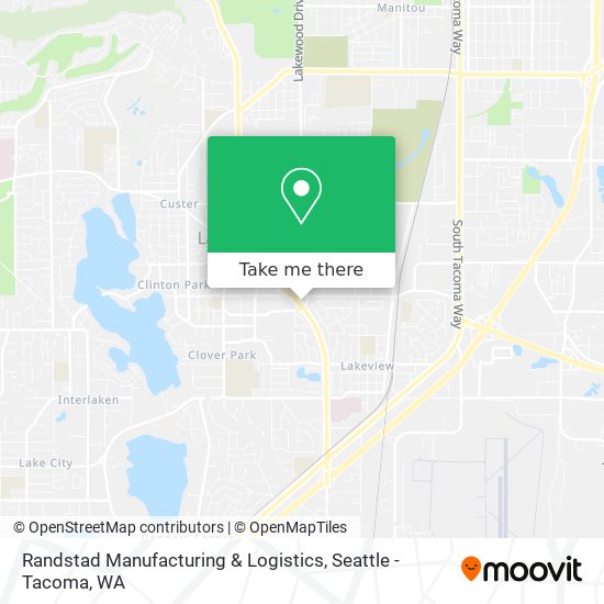 Randstad Manufacturing & Logistics map