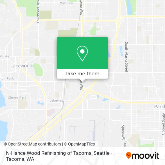 Mapa de N-Hance Wood Refinishing of Tacoma