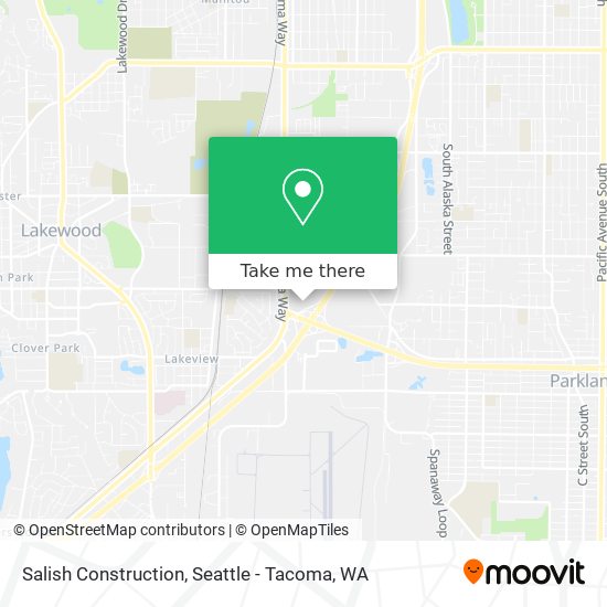 Salish Construction map