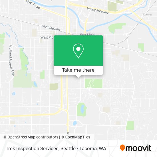 Mapa de Trek Inspection Services