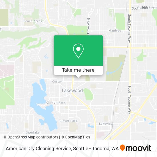 American Dry Cleaning Service map