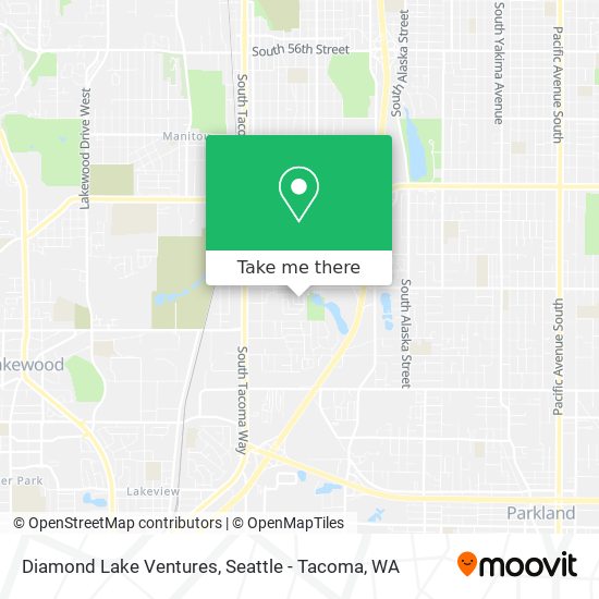 Diamond Lake Ventures map