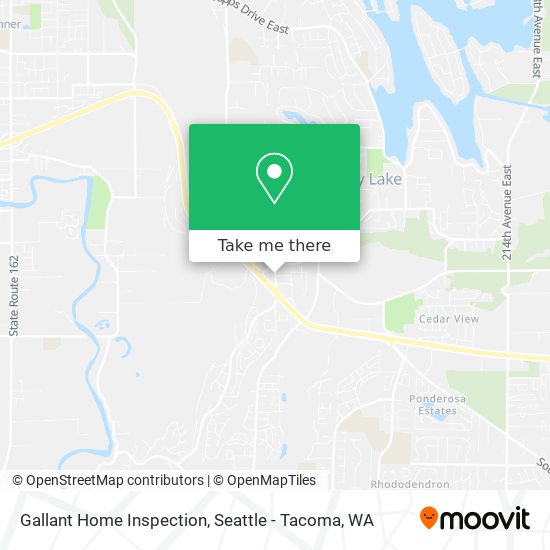 Gallant Home Inspection map