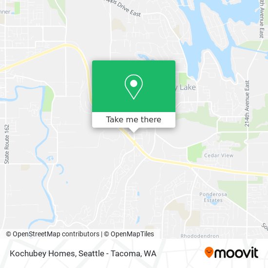 Kochubey Homes map