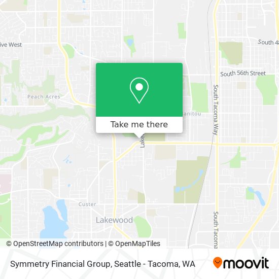 Symmetry Financial Group map