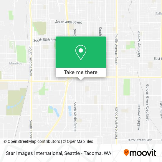 Star Images International map