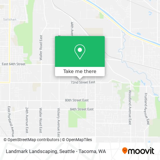 Landmark Landscaping map