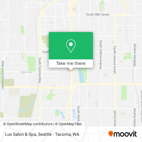 Lux Salon & Spa map