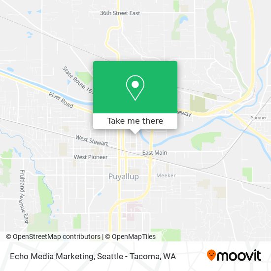 Echo Media Marketing map