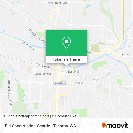 Bid Construction map