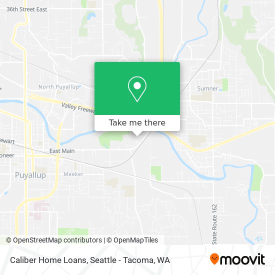 Caliber Home Loans map