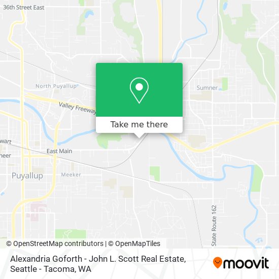 Alexandria Goforth - John L. Scott Real Estate map