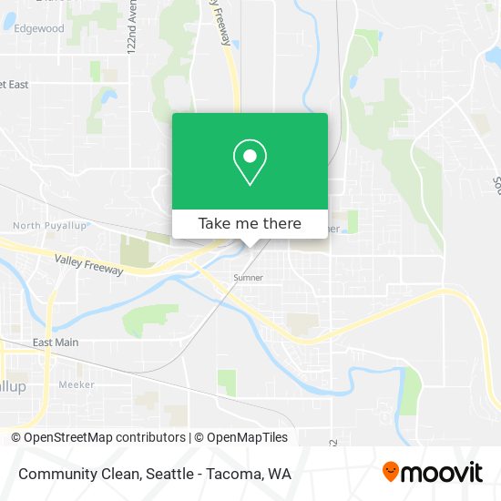 Mapa de Community Clean