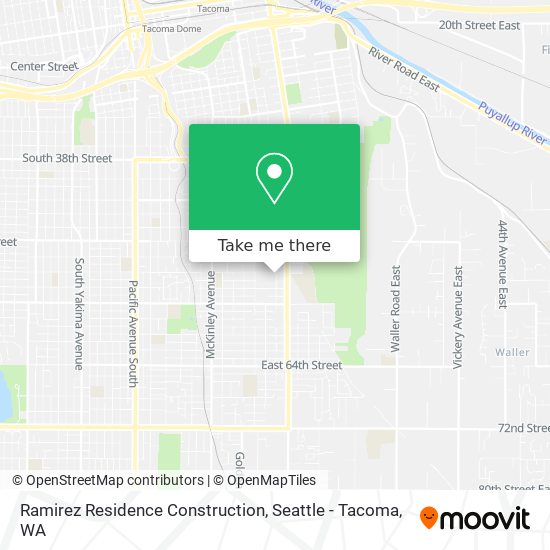 Ramirez Residence Construction map