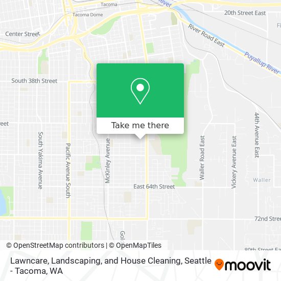 Mapa de Lawncare, Landscaping, and House Cleaning