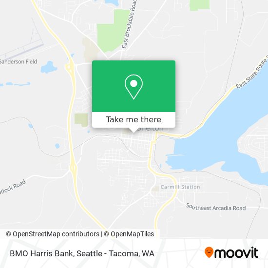 BMO Harris Bank map