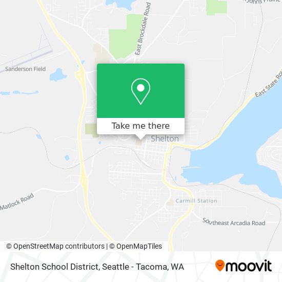 Shelton School District map