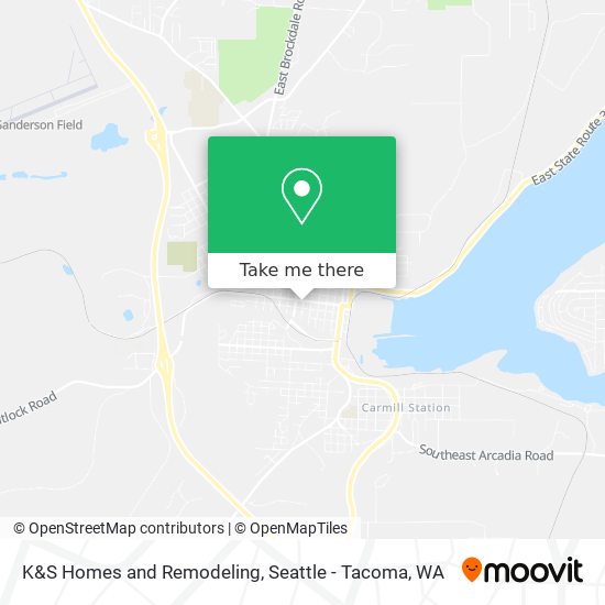 K&S Homes and Remodeling map